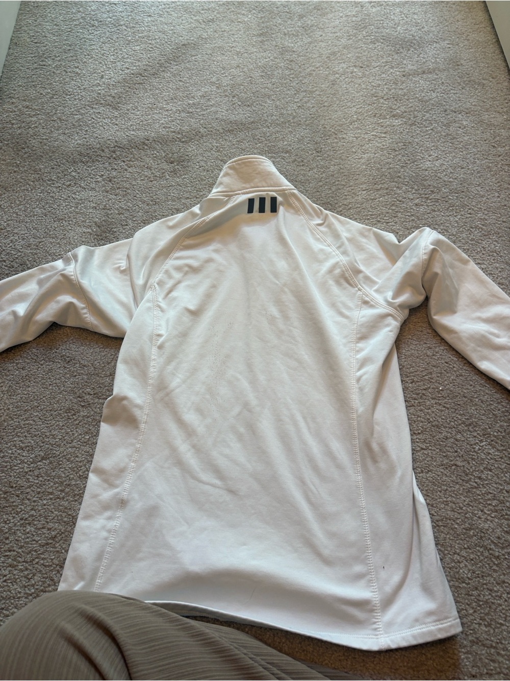adidas White Women's Lightweight Track Jacket